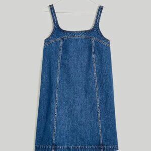 Madewell Denim A-Line Mini Dress